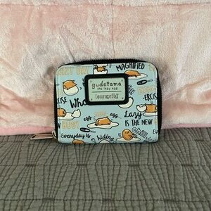 RARE Gudetama Loungefly Wallet